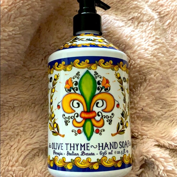 italian Deruta Other Italian Deruta Hand Soap 25 Oz Olive Thyme Poshmark